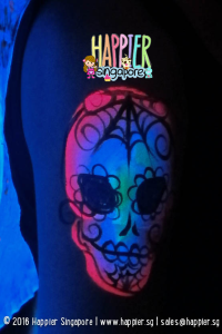 Halloween-sugarskull-UV-glow-Arm-Painting-Singapore1-225x300 Halloween-sugarskull-UV-glow-Arm-Painting-Singapore1-225x300