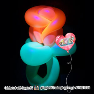 Glow in the Dark UV Balloon Sculpting
