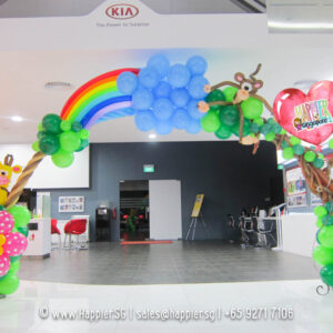 Safari-animal-balloon-arch-decoration