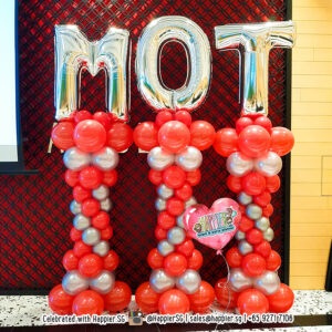 Giant Alphabet Balloon Columns